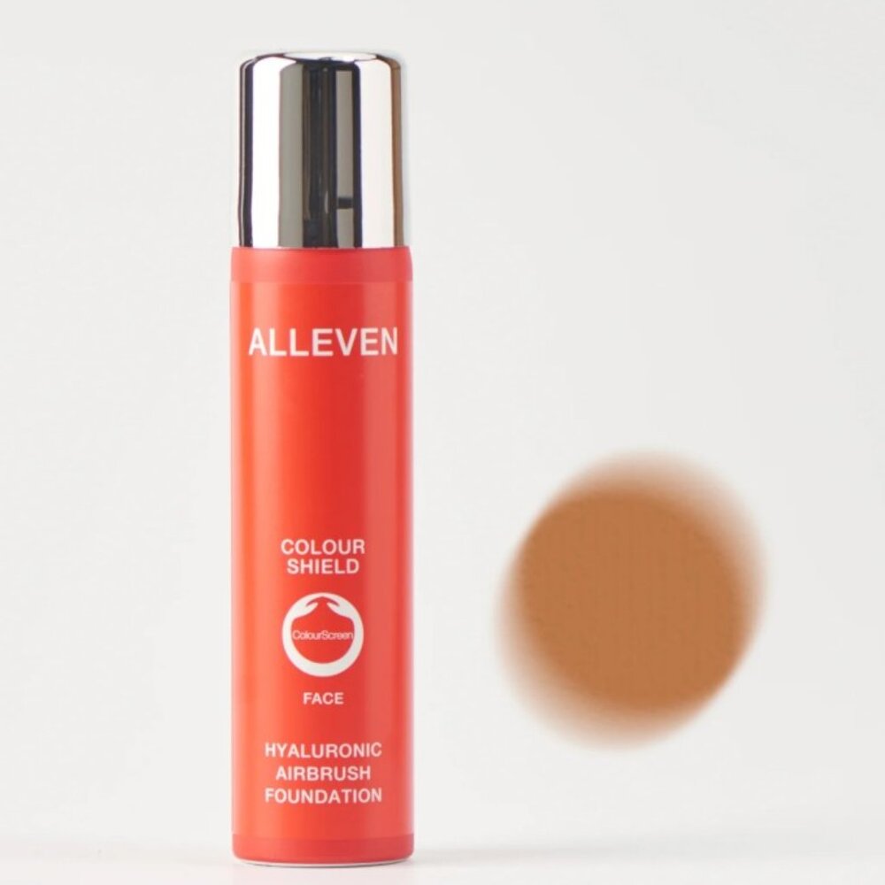 Alleven Colour Shield Hyaluronic Airbrush Foundation Face - Auburn - New in Box